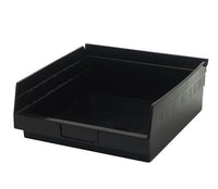 Recycled Black Shelf Bin QSB109BR