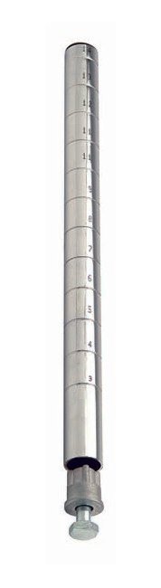 29-inch Chrome Cut Post Wire Shelving Accessory - Image 1