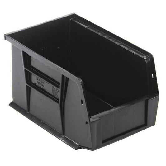 Heavy Duty Ultra Stack & Hang Bin (Black, 9-1/4" x 6" x 5") - Image 1