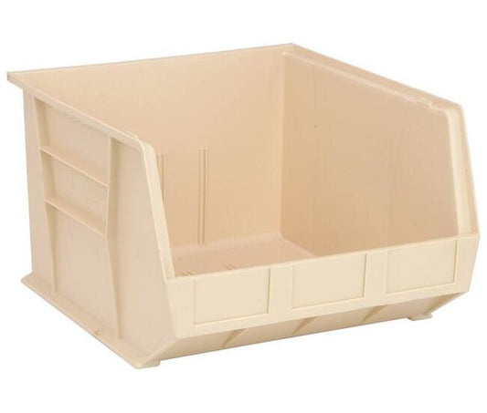 Industrial-Grade Ultra Stack & Hang Bin Ivory 18x16.5x11 - Image 1