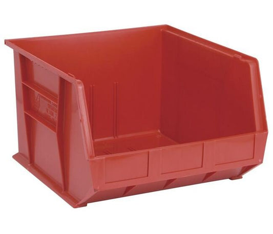 Durable Red Ultra Stack & Hang Bin - 18 x 16-1/2 x 11 inches - Image 1