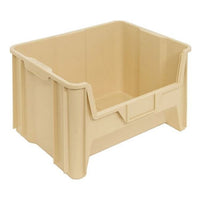 Heavy Duty Stackable Storage Bin - Ivory