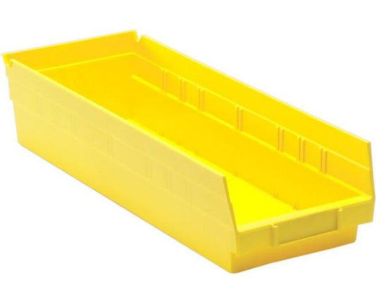 Yellow Shelf Bin - 17-7/8" x 6-5/8" x 4" - Image 1