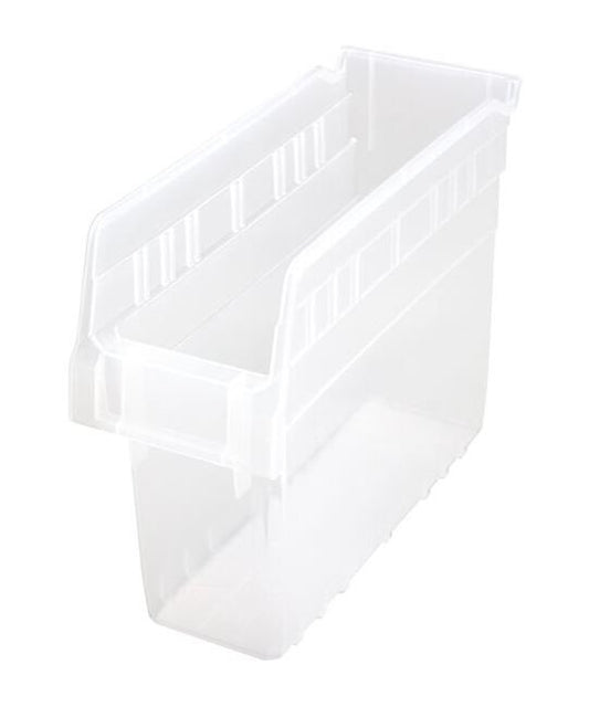 Clear Shelf Bin 11-5/8" x 4-3/8" x 8" - Image 1