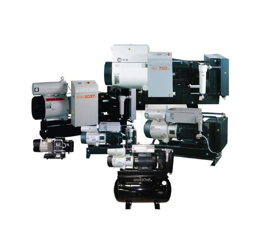 Mattei ERC Series Air Compressor - 60 HP Motor Power Base Mounted - Image 1
