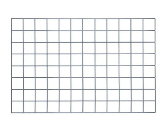 24x36 Gray Epoxy Coated Steel Grid Panel - Image 1