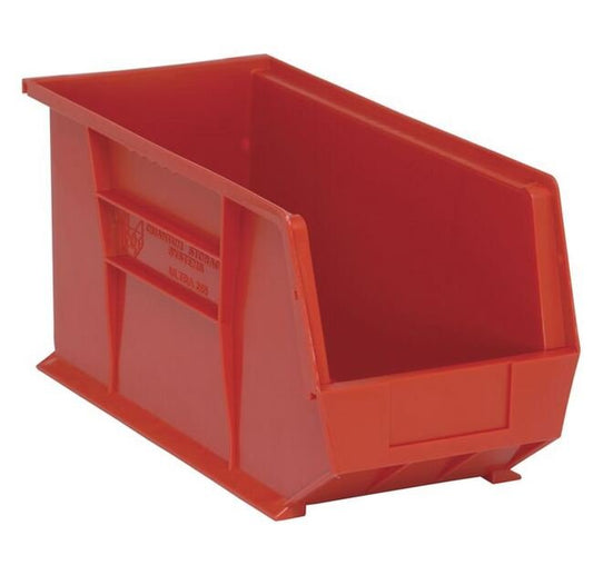 Heavy-Duty Red Ultra Stack & Hang Bin - 18" x 8-1/4" x 9" - Image 1