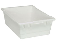 Industrial Grade Cross Stack Tub - White (23-3/4 x 17-1/4 x 8 in)