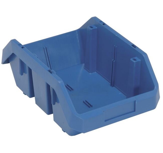 Double Sided Bin Blue for Efficient Material Handling - Image 1