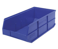 Blue Stackable Shelf Bin 20-1/2In X 11In X 7In