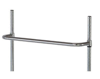 24-Inch Chrome Push Handle for Material Handling Units