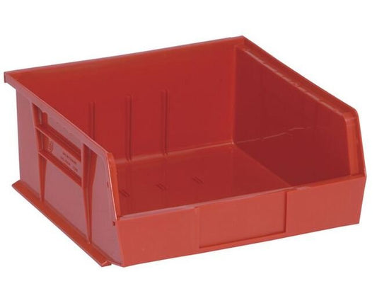 Red Ultra Stack & Hang Bin - 10-7/8 x 11 x 5 Inches - Image 1