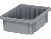 Gray Dividable Grid Container 10-7/8 x 8-1/4 x 3-1/2
