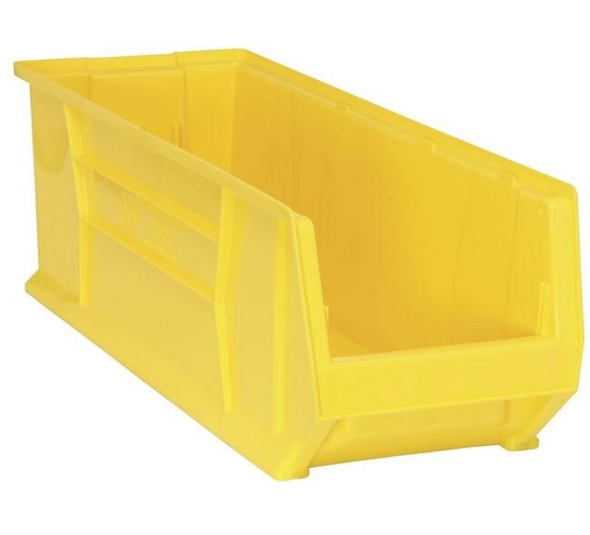 Heavy-Duty Yellow Hulk Container 29-7/8In x 11In x 10In - Image 1