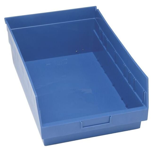Blue Shelf Bin 17-7/8In X 11-1/8In X 6In - Image 1