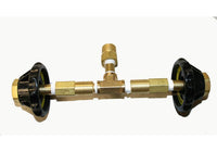 Dual Manifold for 2216 Regulator Bottles with Common Regulator