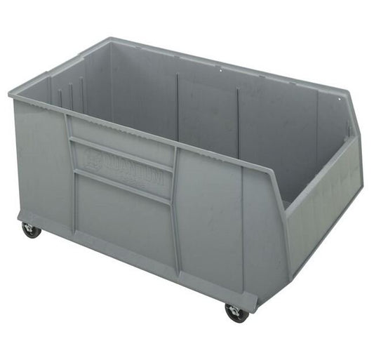 Gray Mobile Rackbin Container - Image 1