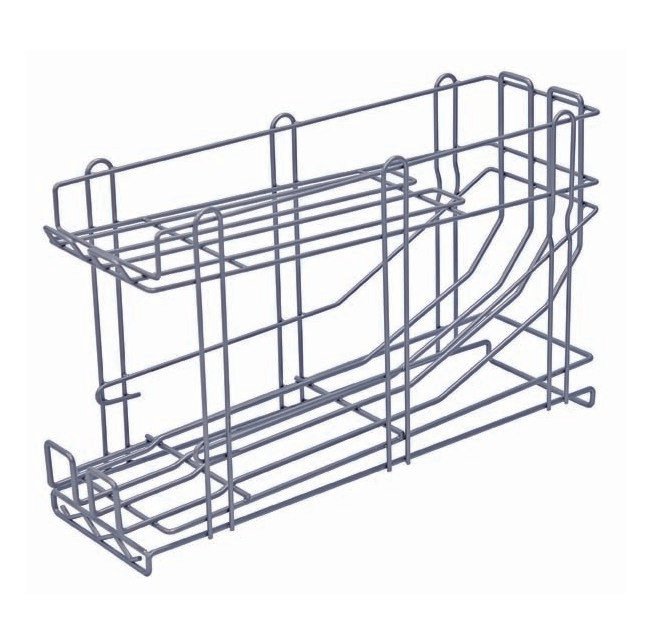 Gray Epoxy Can Rack for 24in Shelves - Shelving Accessories - Image 1