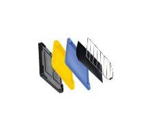 Portable Gray Tilt Bins Frame Organizer - Image 1