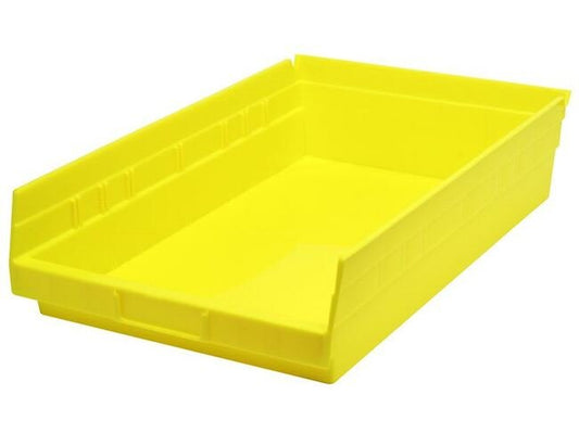 Yellow Shelf Bin - 17-7/8 x 11-1/8 x 4 Inches - Image 1