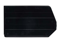 Quantum Storage Divider Pack of 6 - Black/Clear Dividers for Ultra Stack and Hang Bins