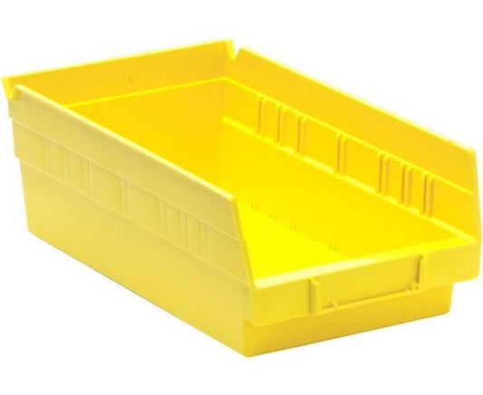 Yellow Shelf Bin - 11-5/8" x 6-5/8" x 4" - Image 1