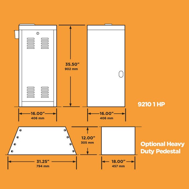 1 HP Maximum Security Vehicular Slide Gate Operator - Image 2