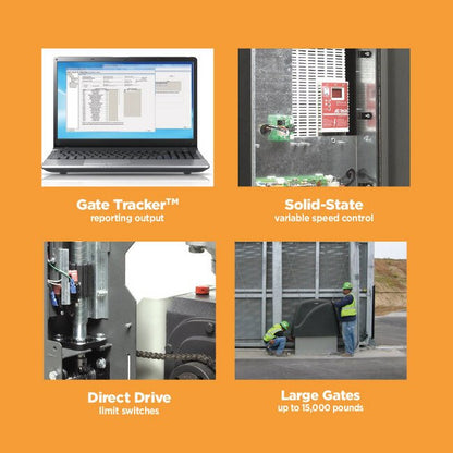 5 HP Maximum Security Vehicular Slide Gate Operator - Image 4