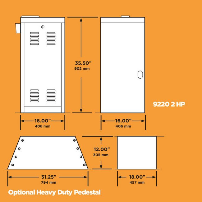 2 HP Maximum Security Vehicular Slide Gate Operator - Image 2