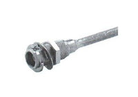 MCX 50 Ohm Straight Bulkhead Cable Jack (Female)