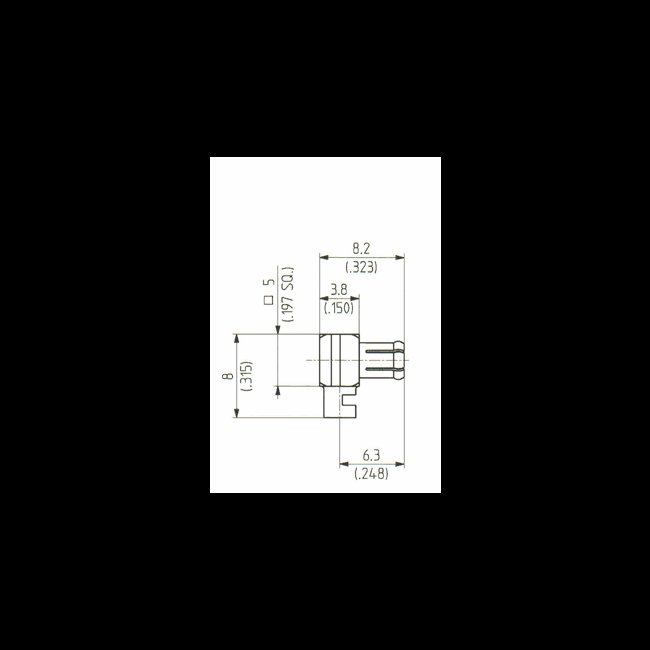 MCX Right Angle Male Cable Plug - Image 2