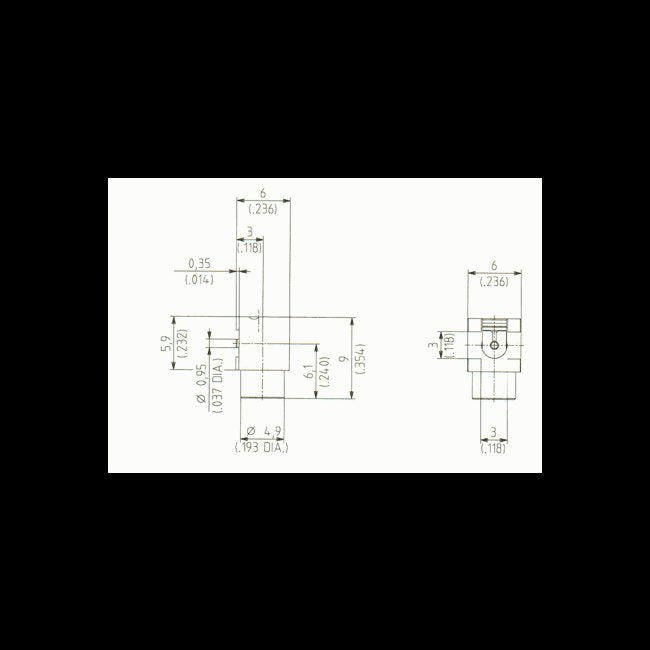 MCX Right Angle PCB Plugs, Female - Bulk 100 pcs - Image 2