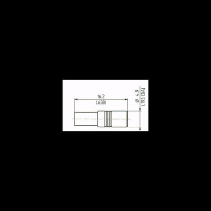 MCX 50 Ohm Straight Cable Jack (Female) - Brass & Beryllium Copper - Image 2