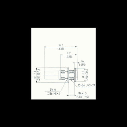 MCX 50 Ohm Straight Bulkhead Female Cable Jack - Image 2