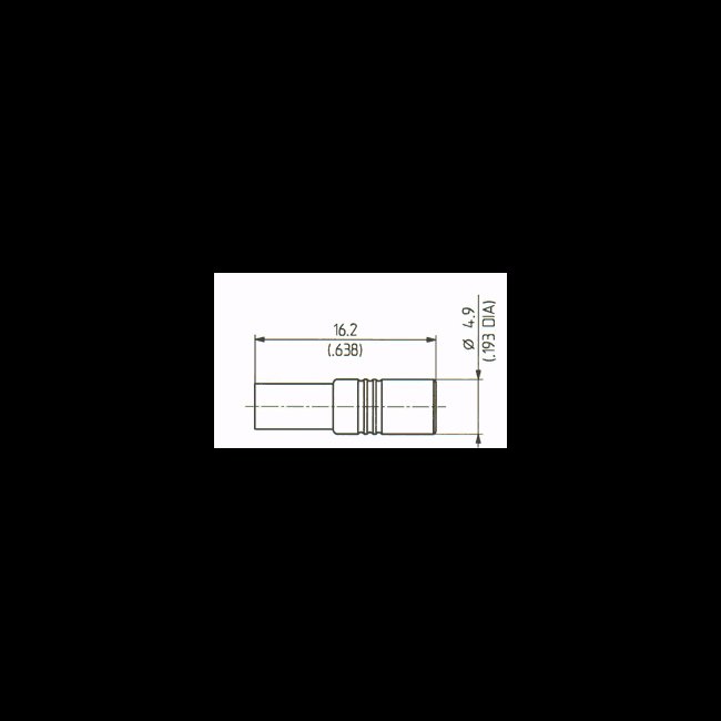 MCX 50 Ohm Straight Cable Jack - Female Connector - Image 2