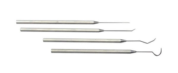 Moody 4-Piece Stainless Steel Medical Probe Set - Image 1