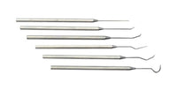 Moody 6-Piece Stainless Steel Medical Probe Set