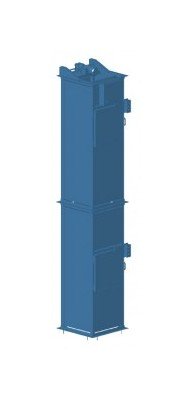 500 lb Capacity Mezzanine Package Lift with ANSI/ASME Compliance - Image 1