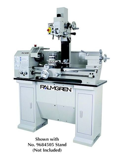 Palmgren Precision 11 x 27 Inch Bench Lathe & Mill Combo - Image 1