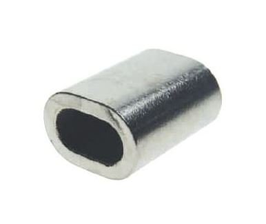 Military-Grade Stainless Steel T304 Wire Rope Sleeves MS51844 Series - Image 1