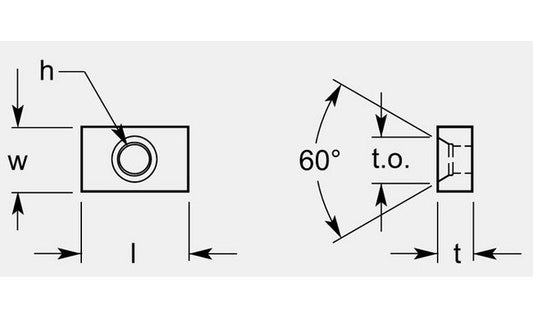 Ultra-Met® On Edge Milling Blanks with Hole, 0.135 / 0.143 in Thickness - Image 1