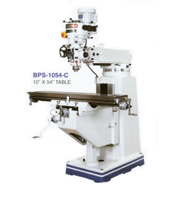Birmingham Heavy Duty Vertical Milling Machine 10x54 - Image 1