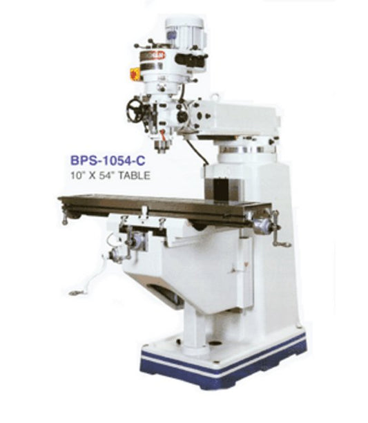 Birmingham Heavy Duty Vertical Milling Machine 10x54 - Image 1