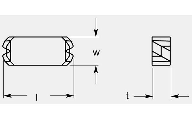 Ultra-Met® Precision On Edge Milling Blanks, Thickness 0.265 / 0.275 in - Image 1