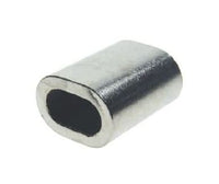 Stainless Steel T304 Crimp Sleeves MS51844 | Oval Shape, 3/16" Size