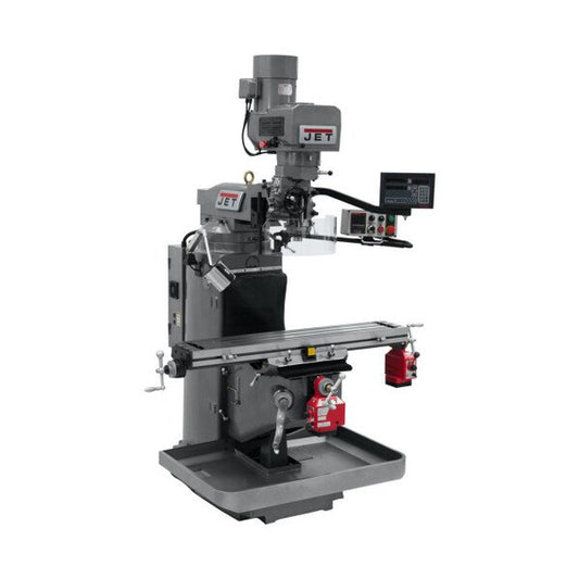 JET JTM-949EVS Milling Machine with 3-Axis DRO and Power Feed - Image 1