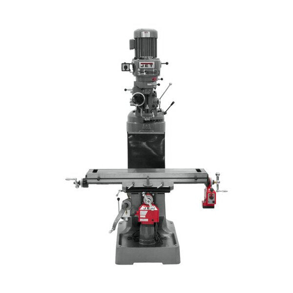 JET 9 x 42 Inch Step Pulley Vertical Milling Machine - Image 4