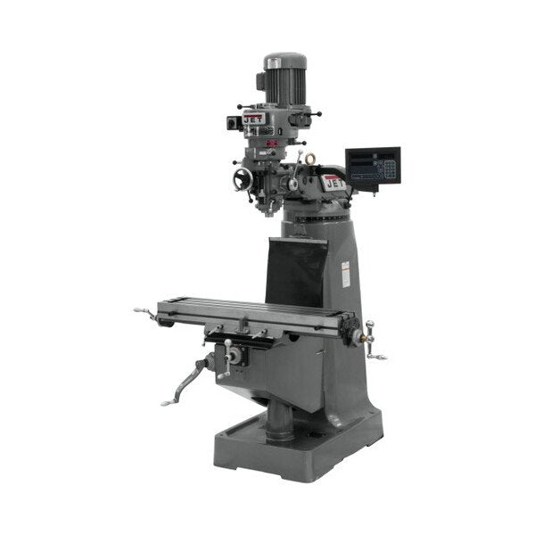JET 9x42 Vertical Milling Machine with Newall DP700 DRO - Image 1