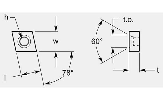 Ultra-Met On Edge Milling Blanks with Hole, 0.200 / 0.208 in - Image 1