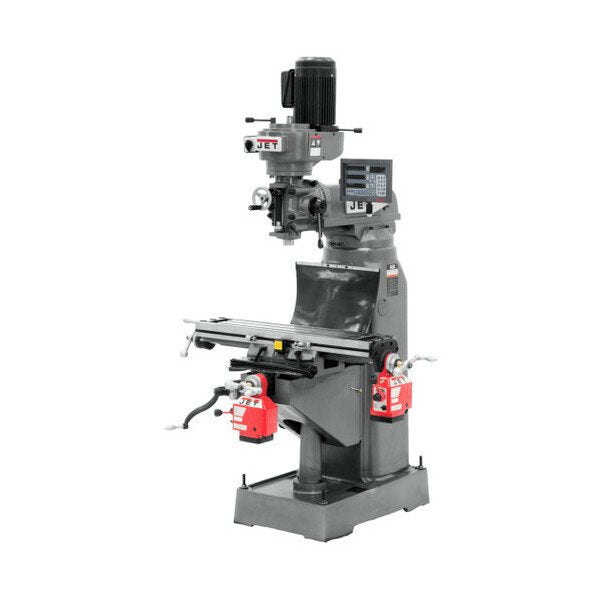 JET 8x36 Vertical Milling Machine with Newall DP700 DRO - Image 2